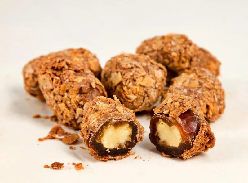 Toptan Çıtır Çikolatalı Bademli Hurma 5 kg – 3. görsel