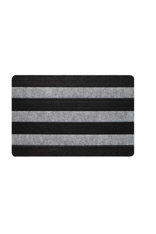 Delta CC001A Gri Kaymaz Taban Nem Alıcı Toz Alıcı Kapı Önü Paspası Uv Dayanıklı 45x70 Cm – 2. görsel