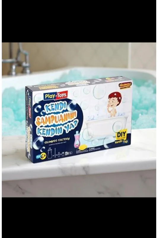 Play Toys DIY – Kendi Şampuanını Kendin Yap Bilim ve Deney Seti - Eğitici Oyuncak