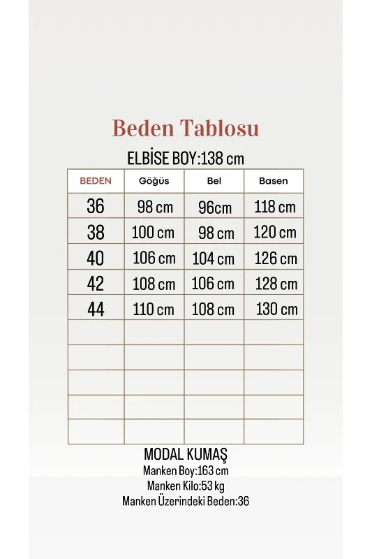 Taliz Dikiş Detaylı Kol Ucu Lastikli Vual Elbise-PA9885 Lacivert – 4. görsel