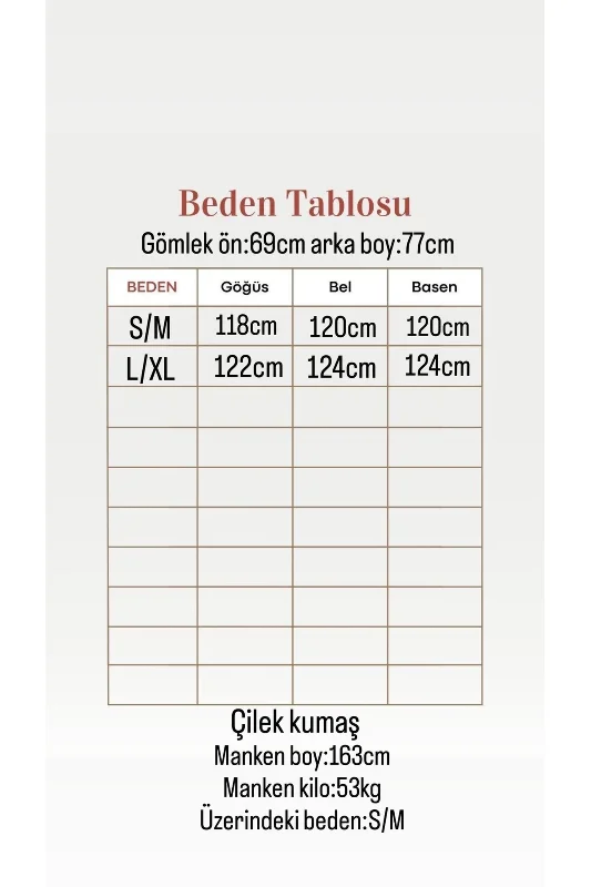 Özün Pullu Oversize Gömlek-NA874 Kahve – 3. görsel