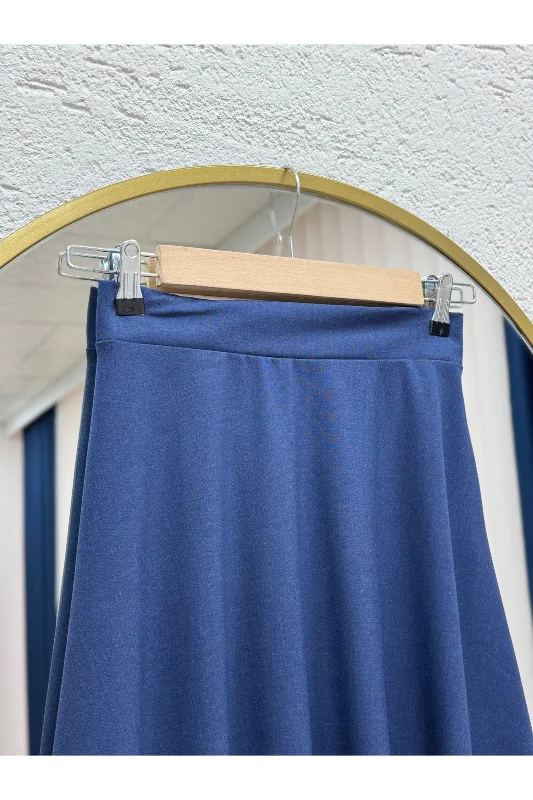 Fayetta Kloş Daisy Etek-EK716 Lacivert – 3. görsel