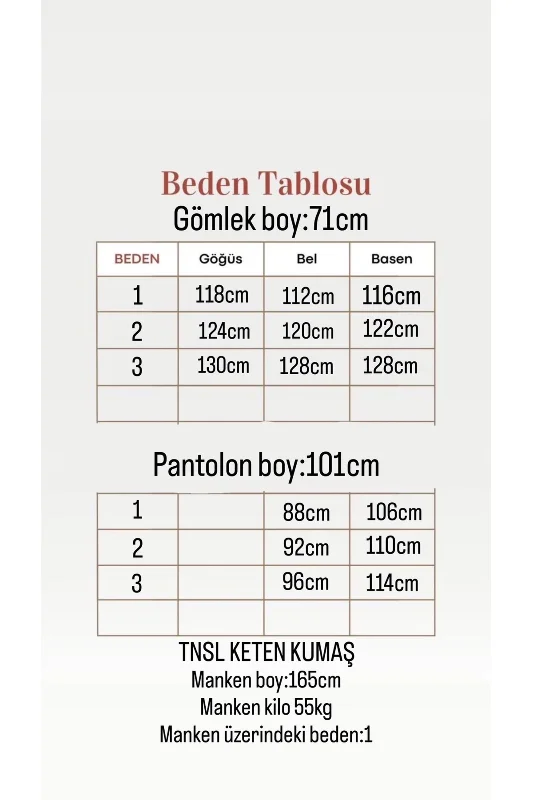 Şahnaz Gömleği Bağlamalı Pantolonlu Takım-GS376 Lacivert