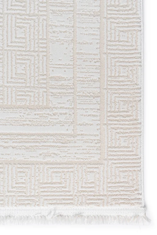 Krem 7107 Modern Desen Doğal Taban Tozumaz Salon Koridor Mutfak Çocuk Oturma Odası Halı Yolluk – 4. görsel