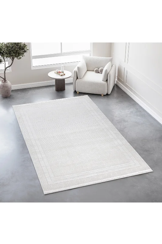 Krem 7107 Modern Desen Doğal Taban Tozumaz Salon Koridor Mutfak Çocuk Oturma Odası Halı Yolluk – 2. görsel
