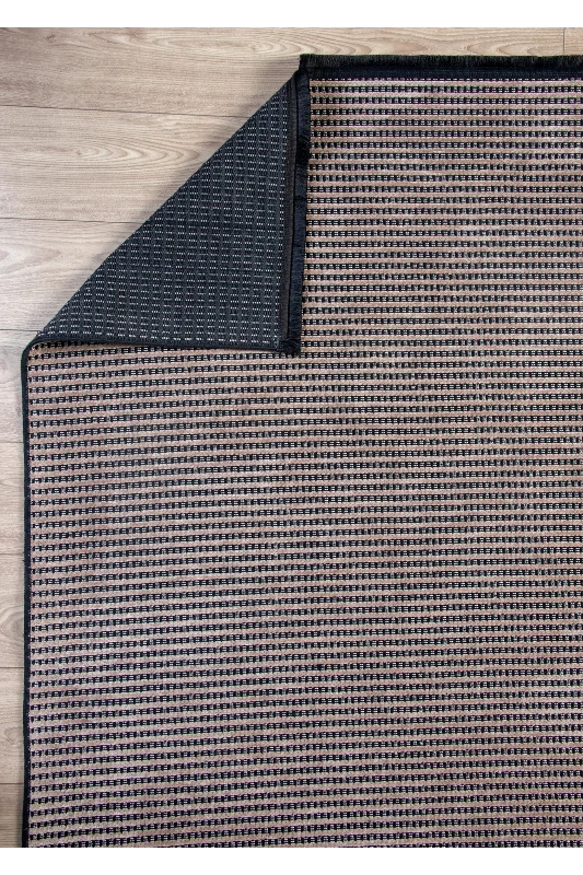 Bej İskandinav Sisal Yıkanabilir Kaymaz Tabanlı Kilim Yolluk Oturma Odası Mutfak Halısı