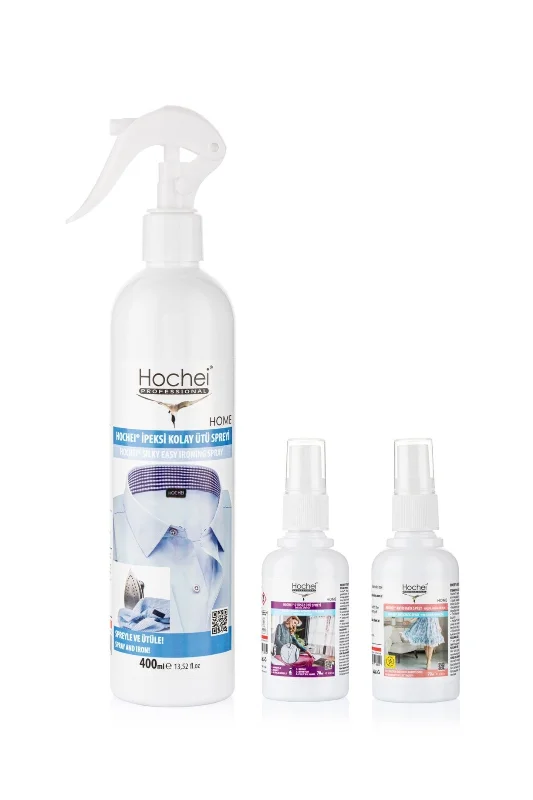 Hochei Paket 7 / Ipeksi Kolay Ütü 400 ml - Ütüsüz Ütü 70 ml - Antistatik 70 ml
