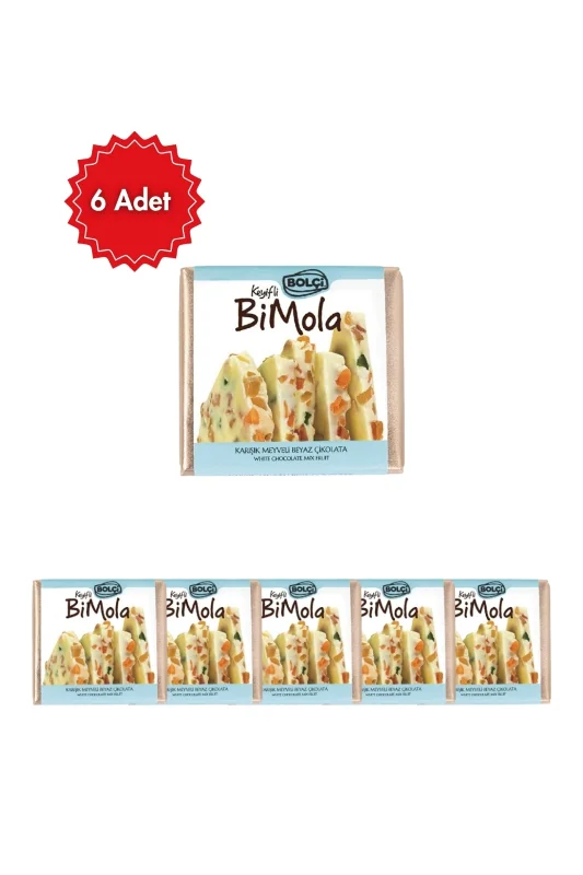 Bolçi Bimola Meyveli Beyaz Çikolata 70 g