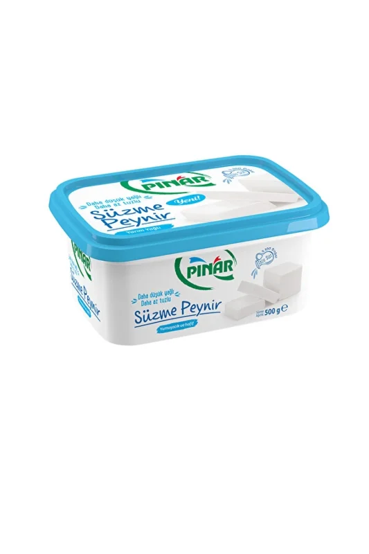 Pınar Az Yağlı Az Tuzlu Süzme Peynir 500 g