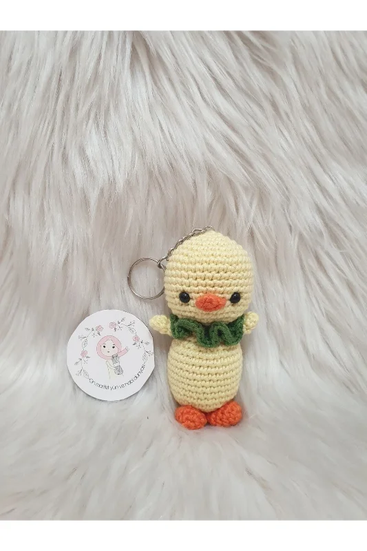 Amigurumi Örgü Oyuncak Civciv Anahtarlik