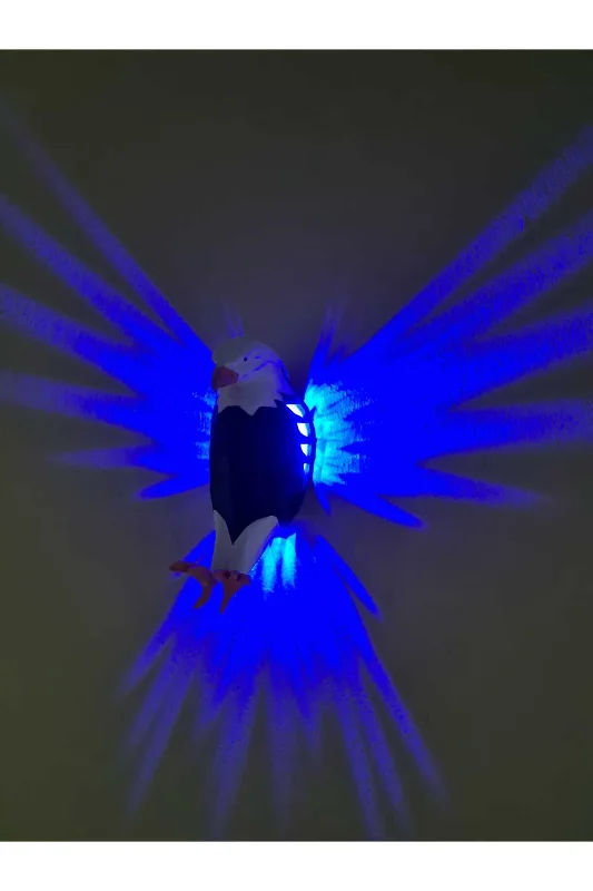 Kartal gecelambası (pilli) mavi led – 2. görsel