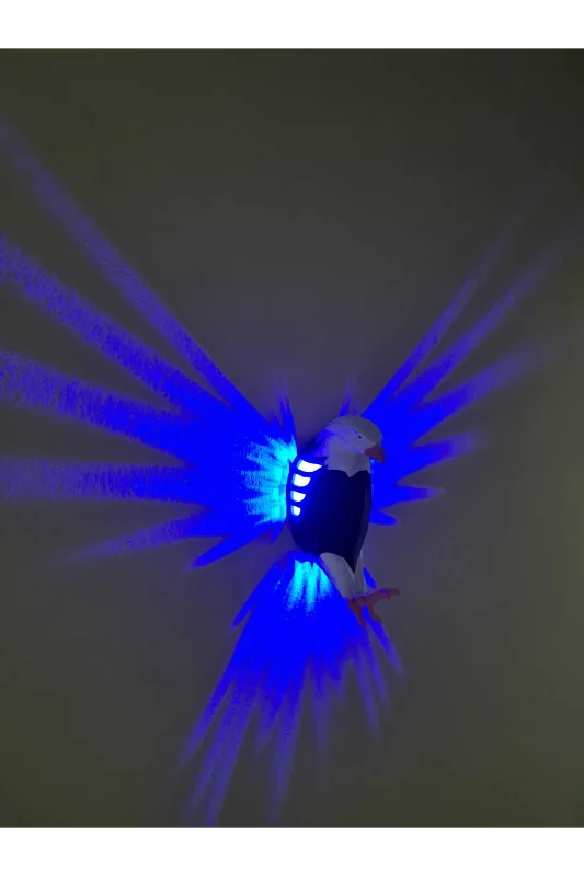Kartal gecelambası (pilli) mavi led – 3. görsel