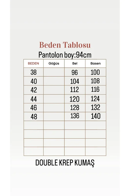 Asya Havuç Paça Pantolon-MT1444 Siyah – 4. görsel