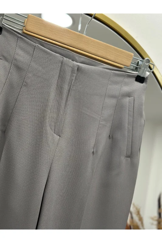 Beren Gizli Cepli Pantolon-MT1508 Gri – 3. görsel