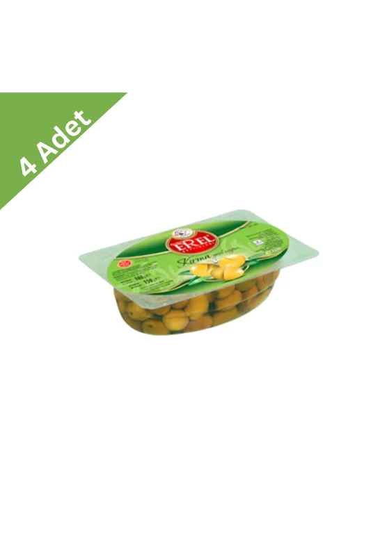 Erel Biberli Yeşil Zeytin 150 g
