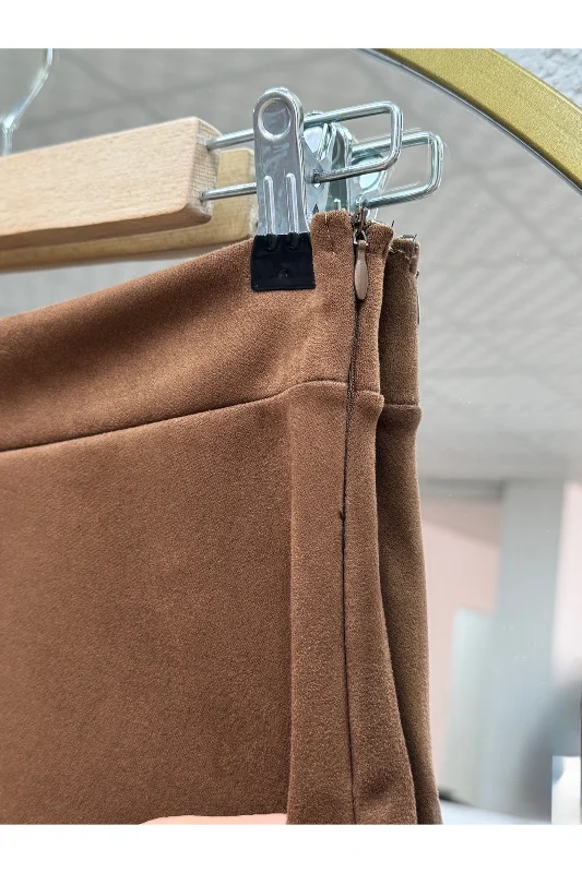 Gönül Süet Etek MT.001-BN4272 Taba – 4. görsel
