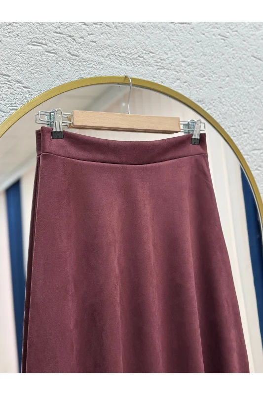 Gönül Süet Etek MT.001-BN4272 Mürdüm – 3. görsel