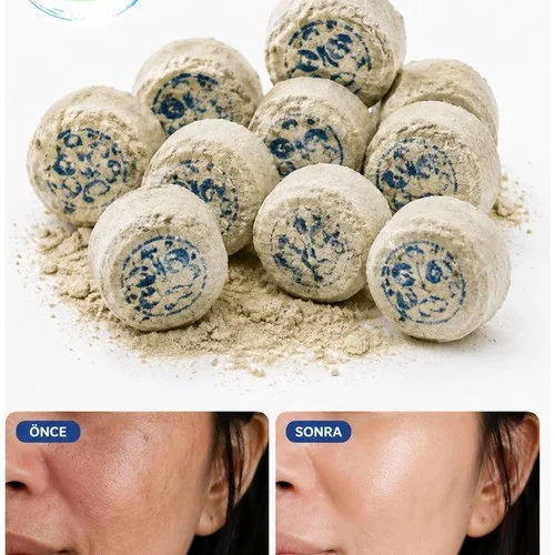 ÇareBurada Ruşur Taşı 9 Adet | Beyazlatıcı Ölü Derilerden Arındırıcı Yüz ve Vücut Peelingi ( İran Hamam Taşı ) – 2. görsel