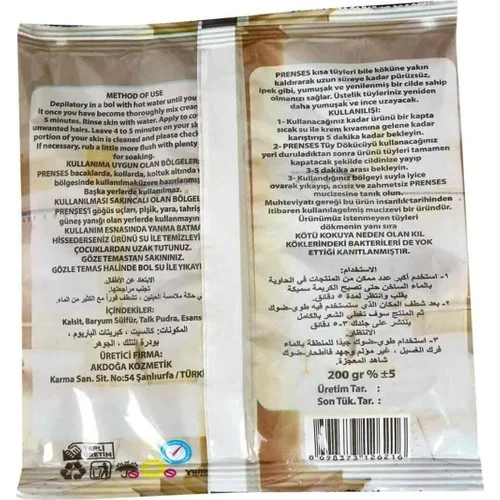 Hamam Otu Gül Kokulu Tüy Dökücü Toz 1 Adet 200 gr – 2. görsel