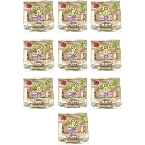 Prenses Gül Kokulu Tüy Dökücü Toz - Hamam Otu 150 Gr x 10 Adet