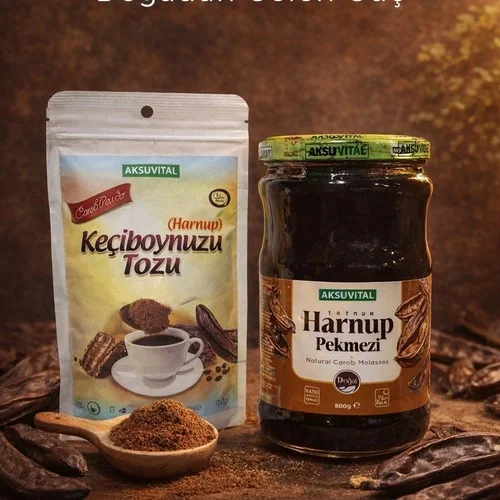 ÇareBurada Vital Keçi Boynuzu Tozu +Harnup Pekmezi 800 g