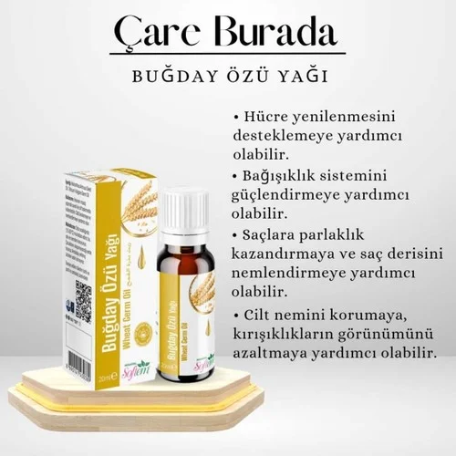 Buğday Özü Yağı 20 Ml