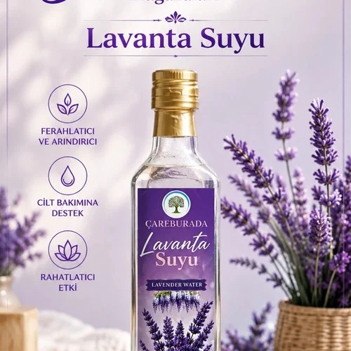 Lavanta Bahçesi Seti (İçilebilir Lavanta Suyu 500 Ml & Lavanta Yağı 20 Ml & Lavanta Esansı 10 Ml & Lavanta Sabunu 100 Gr) – 2. görsel
