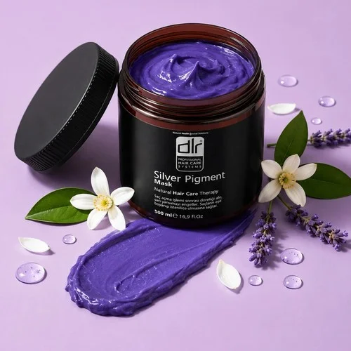 Bad Girl Silver Pigment Şampuan & DLR Silver Pigment Saç Maskesi | Boyalı ve Röfleli Saçlar İçin Özel Olarak Geliştirilmiş – 4. görsel