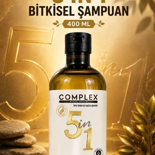 Complex 5 in 1 Bitkisel Özlü Şampuan 400 Ml