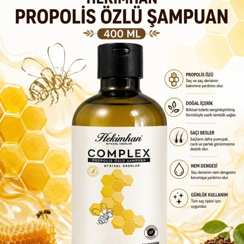 Complex Propolis Özlü Şampuan 400 Ml