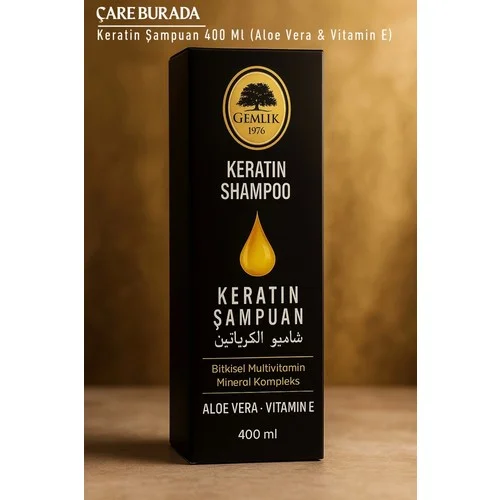 Gemilik - Aloe Vera & Vitamin E İlaveli Keratin Şampuan