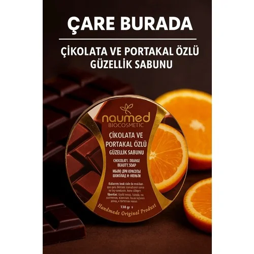 Naumed Biocosmetic - Çikolata & Portakal Özlü Güzellik Sabunu