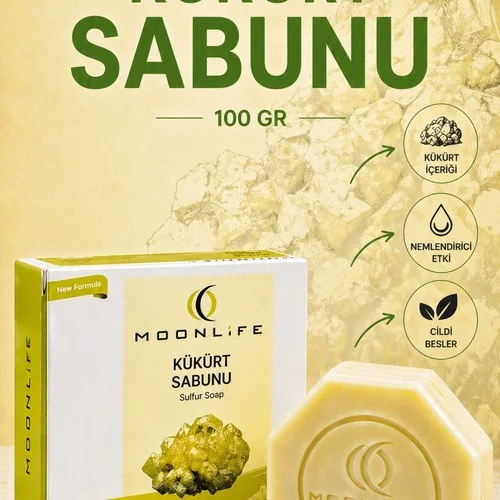 Kükürt Sabunu 100 Gr (Yenileyici & Besleyici Etkili)