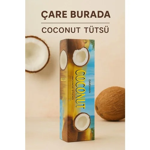 Darshan Incense - Coconut Çubuk Tütsü (20'li)