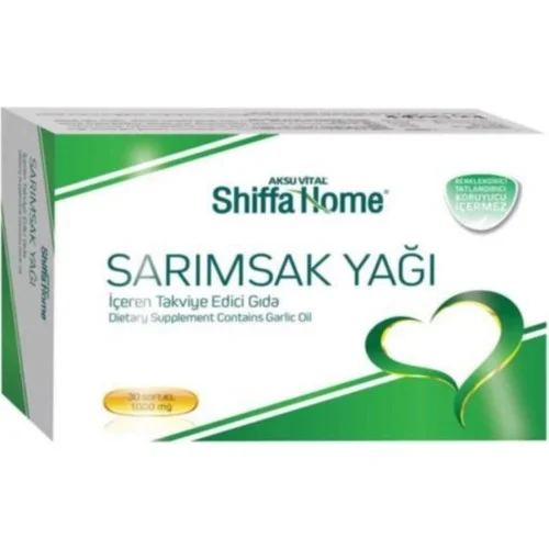 Aksuvital Sarımsak Yağı 1000 mg 30 Kapsül