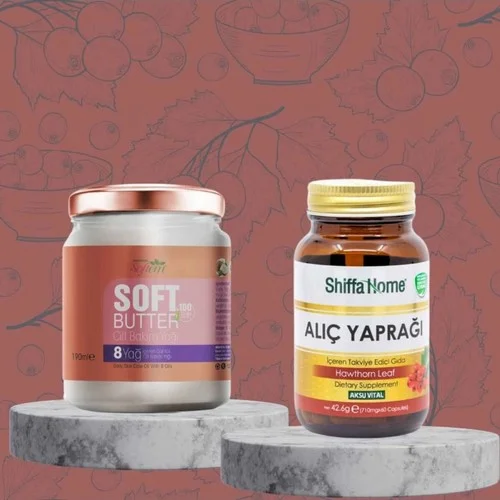 Soft Butter Cilt Bakım Yağı 190 ml + Alıç Yaprağı Kapsül 60 Kapsül