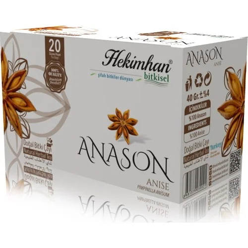 Hekimhan Bitkisel Anason Çay 20 Li