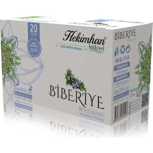 Hekimhan Bitkisel Biberiye Çay 20 Li