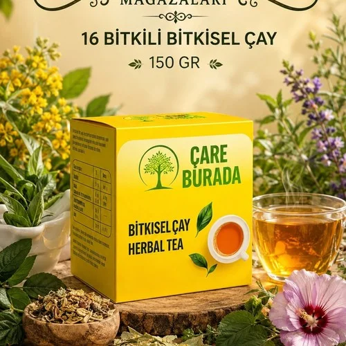 Detoks Seti - 16 Bitkili Bitkisel Çay 150 gr & Detoks Kahve 30 Şase – 2. görsel