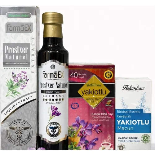 ÇareBurada Yakıotu Ekstrakt 250 ml. - Yakıotlu 40'lı Poşet Çay - Yakıotlu Macun 420 gr. Set