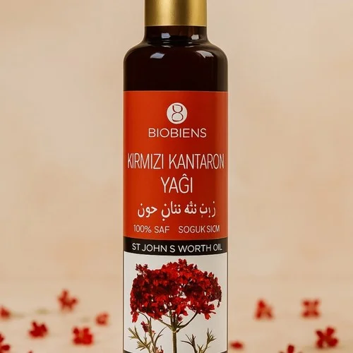 Biobiens - Saf Kırmızı Kantaron Yağı 250 Ml (Soğuk Sıkım)