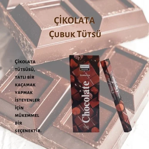 Çikolata Mutluluk Tütsüsü 20 Çubuk