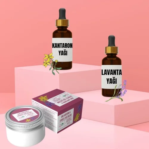 Çare Burada Kantaron Yağı 20 ml Lavanta Yağı 20 ml Sarı Kantaron&Lavanta Yağı Balsam 50 ml