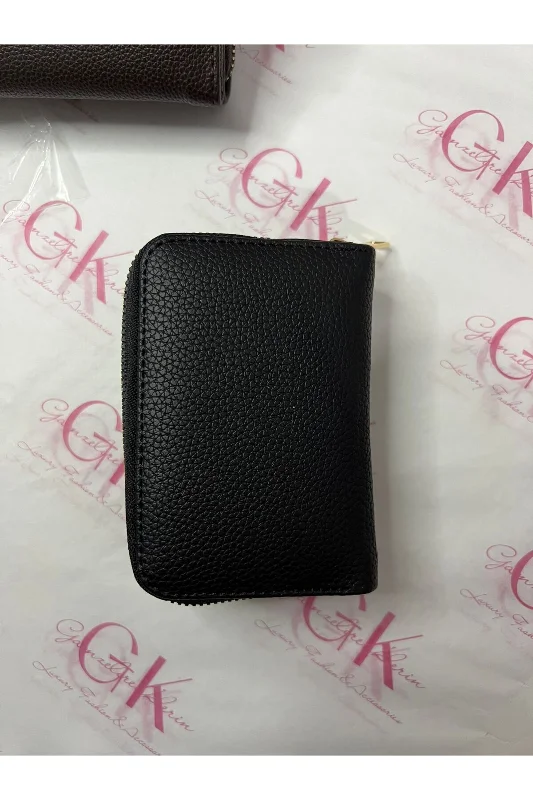 MIKNATIS KAPAKLI LUXE KADIN CÜZDAN GOLD TOKALI