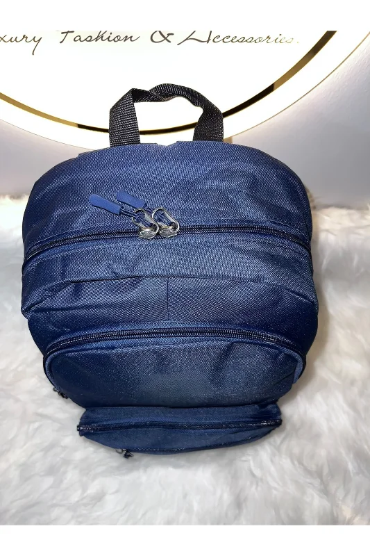 Çok Bölmeli Sırt Çantası 40x30x20 cm Büyük Boy Geniş Hacimli Okul ve Günlük Çanta – 3. görsel