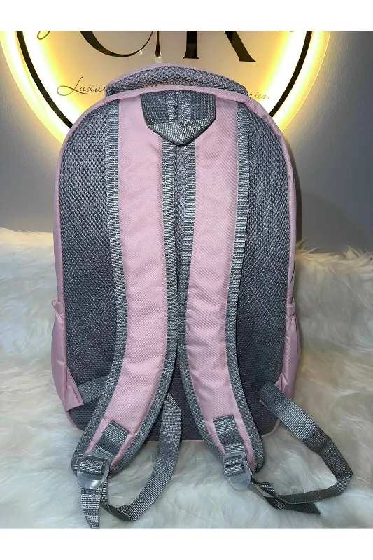 Çok Bölmeli Sırt Çantası 40x30x20 cm Büyük Boy Geniş Hacimli Okul ve Günlük Çanta – 2. görsel