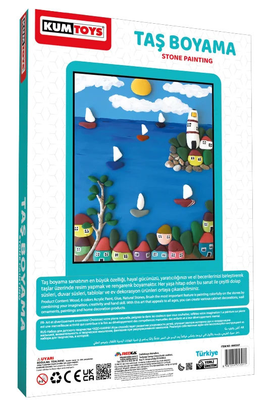 Kumtoys Tas Boyama El Beceri Zeka Oyunları