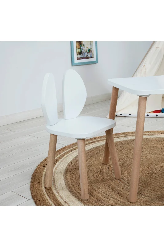 Montessori Çocuk Masası-Oyun Masası-Aktivite Masası-Çalışma Masası-Etkinlik Masası 2 Sandalye – 4. görsel