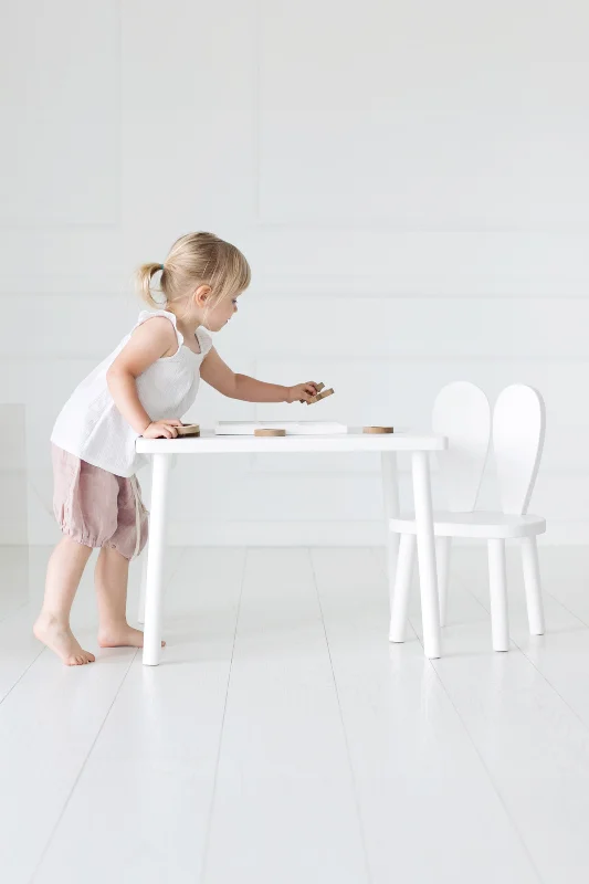 Montessori Çocuk Masası-ahşap Oyun Masası-aktivite Masası-çalışma Masası-1 Sandalye 1 Masa – 2. görsel