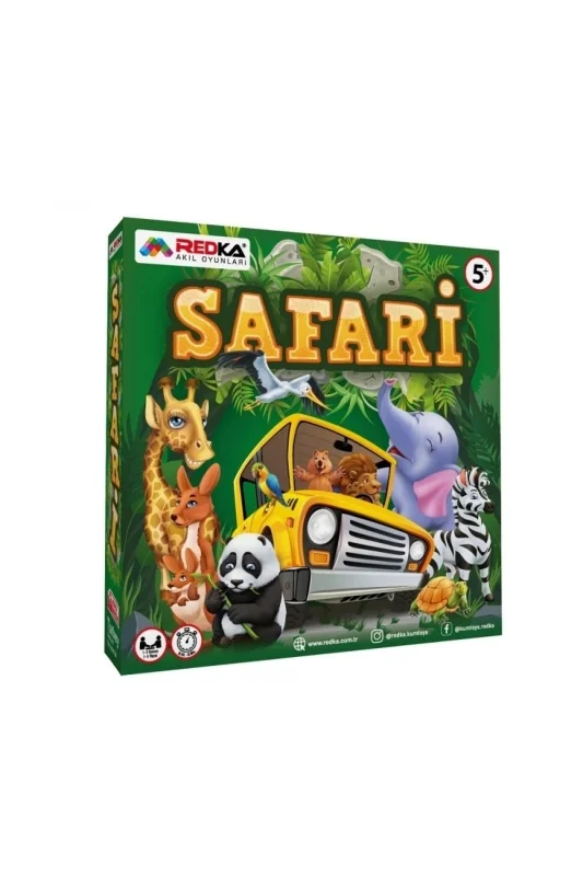 Safari Oyunu Hayvanlar Alemine Safari Akıl Zeka Mantık Ve Strateji Oyunu